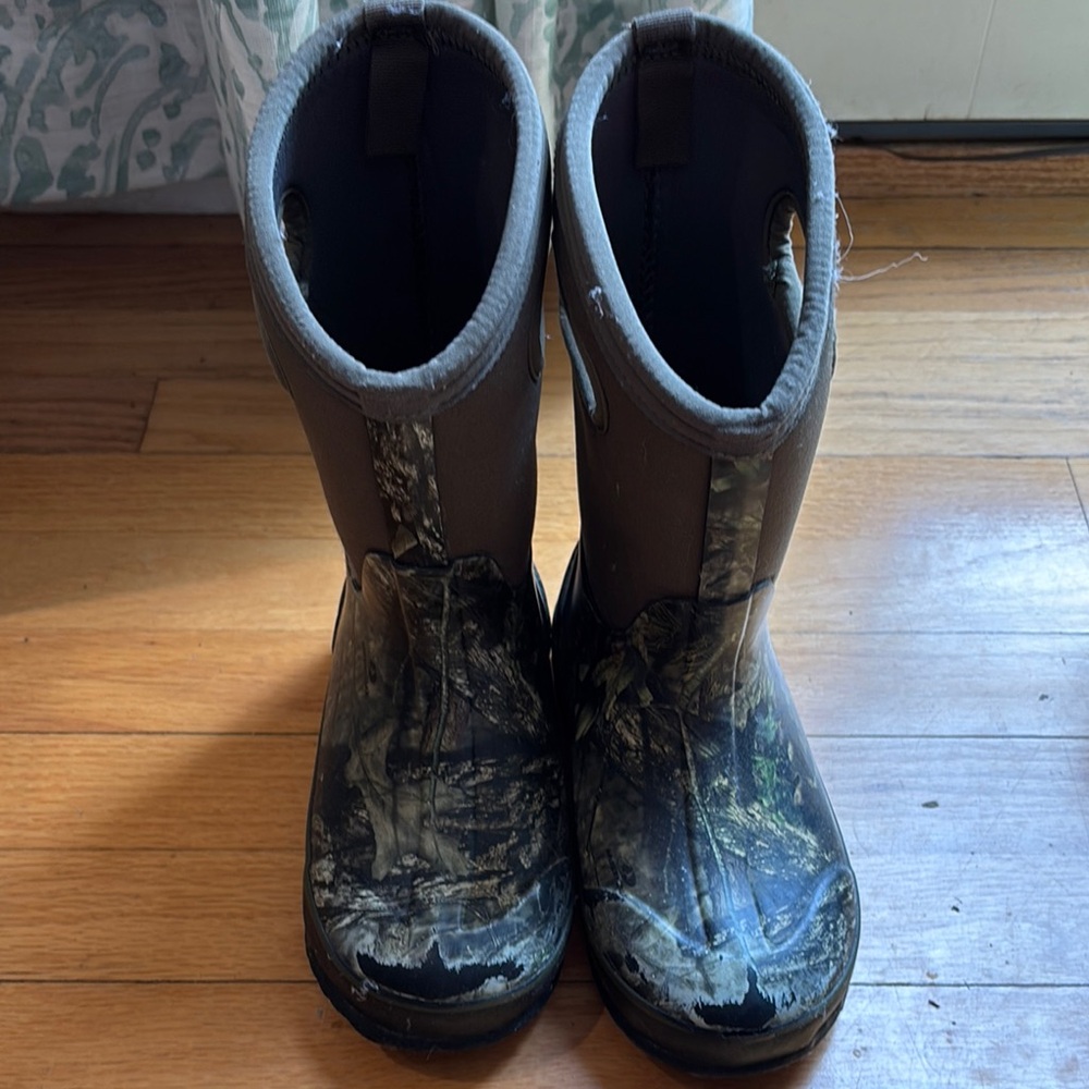 BOGS Kids Camouflage Rain Boots